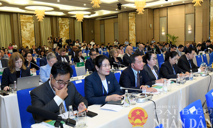 Đại biểu dự Hội nghị. Ảnh: Lâm Hiển Đại biểu dự Hội nghị. Ảnh: Lâm Hiển