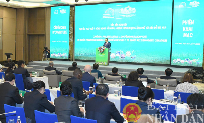 Chủ tịch Quốc hội Trần Thanh Mẫn phát biểu. Ảnh: Lâm Hiển dbnd_br_ctqh-a4.jpg