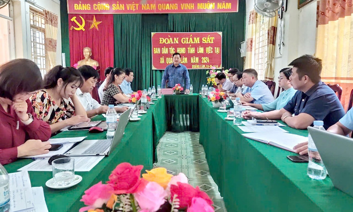 Ban Dân tộc HĐND tỉnh giám sát tại xã Quảng Lâm, huyện Bảo Lâm gs-a2.jpg
