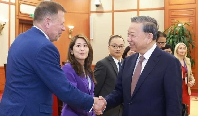 Tổng Bí thư Tô Lâm tiếp Đoàn doanh nghiệp Hội đồng Kinh doanh Hoa Kỳ - ASEAN