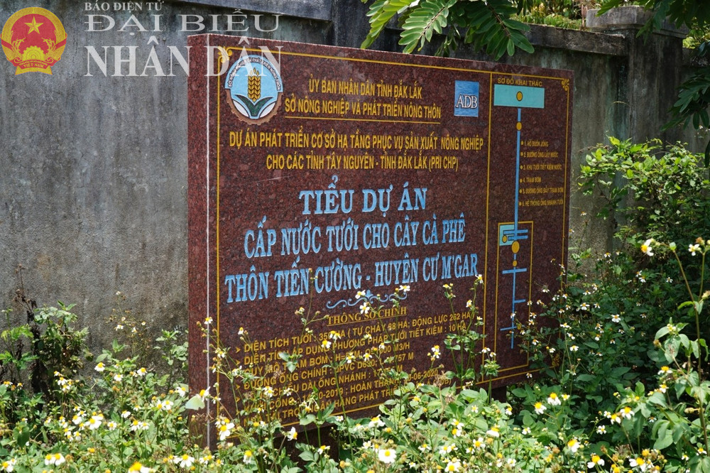 Theo thông tin, dự án sử dụng nguồn vốn vay từ Ngân hàng phát triển châu Á (ADB), do Sở NN-PTNT tỉnh Đắk Lắk làm chủ đầu tư dbnd_tl_01.jpg