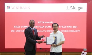 Agribank giành giải “Chất lượng Thanh toán quốc tế xuất sắc năm 2024” 