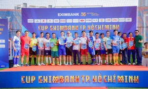 Giải bóng đá Cup Eximbank TP. Hồ Chí Minh lần thứ 3: Rực cháy đam mê - kết nối vững bền 