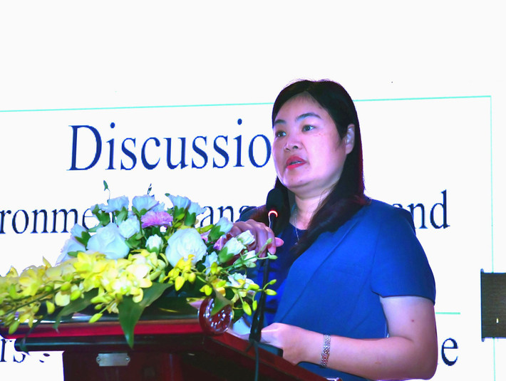 Bà Hà Lan Anh, Phó Chủ tịch UBND tỉnh Nam Định chia sẻ về những khó khăn về đầu tư hệ thống xử lý nước thải tập trung. ba-ha-lan-anh-pho-chu-tich-ubnd-nam-dinh1.jpg