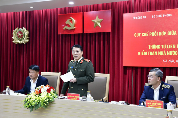 Bộ trưởng Bộ Công an Lương Tam Quang phát biểu tại lễ ký kết bo-truong.jpg