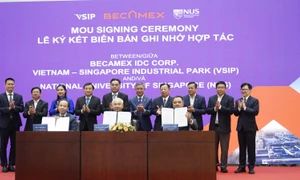 Becamex IDC, VSIP và Đại học Quốc gia Singapore hợp tác phát triển 