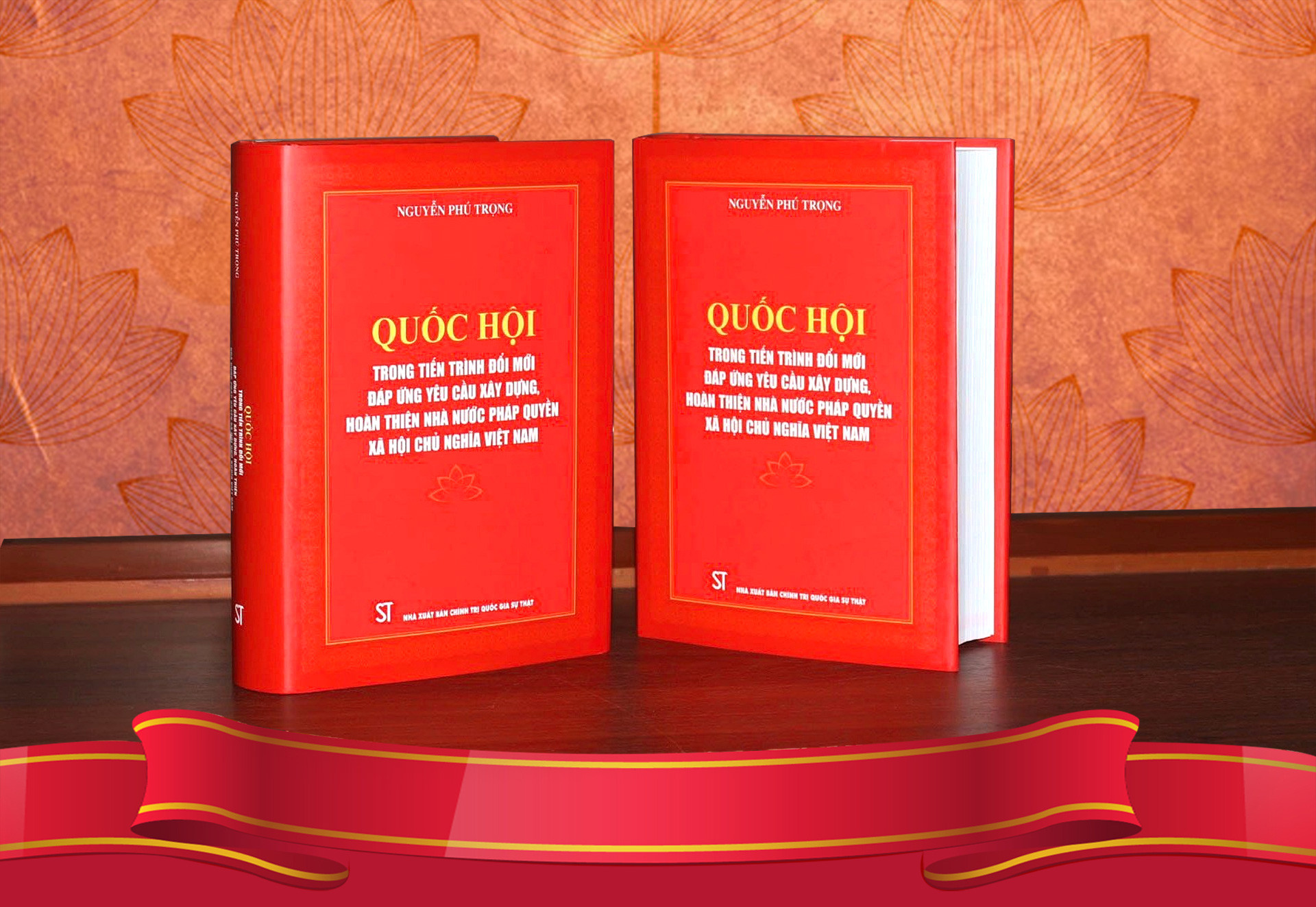 Cuốn sách “Quốc hội trong tiến trình đổi mới đáp ứng yêu cầu xây dựng, hoàn thiện Nhà nước pháp quyền xã hội chủ nghĩa Việt Nam” của Tổng Bí thư Nguyễn Phú Trọng tiếp tục định hướng cho Quốc hội không ngừng đổi mới và phát triển ảnh 1 CUỐN SÁCH “QUỐC HỘI TRONG TIẾN TRÌNH ĐỔI MỚI ĐÁP ỨNG YÊU CẦU XÂY DỰNG, HOÀN THIỆN NHÀ NƯỚC PHÁP QUYỀN XÃ HỘI CHỦ NGHĨA VIỆT NAM” CỦA TỔNG BÍ THƯ NGUYỄN PHÚ TRỌNG TIẾP TỤC ĐỊNH HƯỚNG CHO QUỐC HỘI KHÔNG NGỪNG ĐỔI MỚI VÀ PHÁT TRIỂN