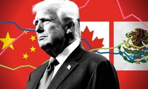 Tổng thống Donald Trump bắt đầu áp thuế Trung Quốc, Mexico và Canada