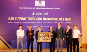 Natrumax Việt Nam công bố đầu tư và phát triển