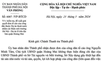 Hà Nội: Giao Thanh tra Thành phố kiểm tra đơn của công dân tố cáo Chủ tịch UBND quận Hoàng Mai