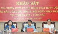 Khảo sát thực hiện Luật Hoạt động giám sát của Quốc hội và HĐND tại Bà Rịa - Vũng Tàu