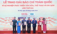 Trao Giải Báo chí toàn quốc Vì sự nghiệp phát triển Văn hóa, Thể thao và Du lịch 2024