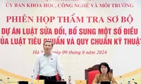 Thẩm tra sơ bộ dự án Luật sửa đổi, bổ sung một số điều của Luật Tiêu chuẩn và Quy chuẩn kỹ thuật