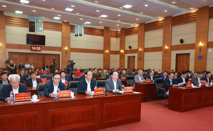 Các đại biểu tham dự hội nghị. Ảnh: D. Thính 2.jpg