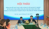 Chú trọng lồng ghép giáo dục văn hóa ứng xử vào chương trình đào tạo