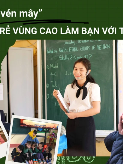 Cô giáo "vén mây" giúp trẻ vùng cao làm bạn với tiếng Anh