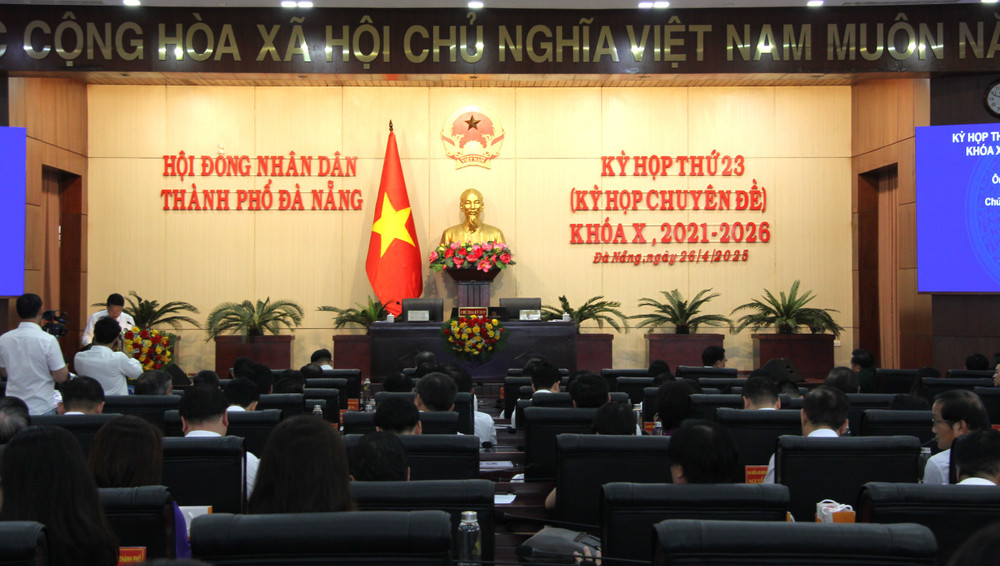 HĐND thành phố Đà Nẵng Khóa X, nhiệm kỳ 2021 - 2026 khai mạc Kỳ họp thứ 23 HĐND thành phố Đà Nẵng Khóa X, nhiệm kỳ 2021 - 2026 khai mạc Kỳ họp thứ 23