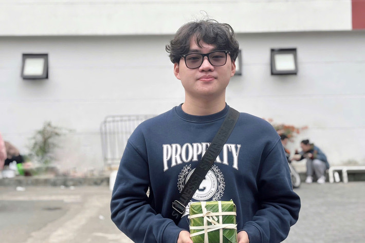 Em Somboun Liensakoun, sinh viên người Lào đang theo học ngành Kinh doanh quốc tế, Trường Đại học Ngoại thương (Ảnh: Nguyễn Liên) z6268753690552-df1f8d255c09b265b138155962c819b6.jpg