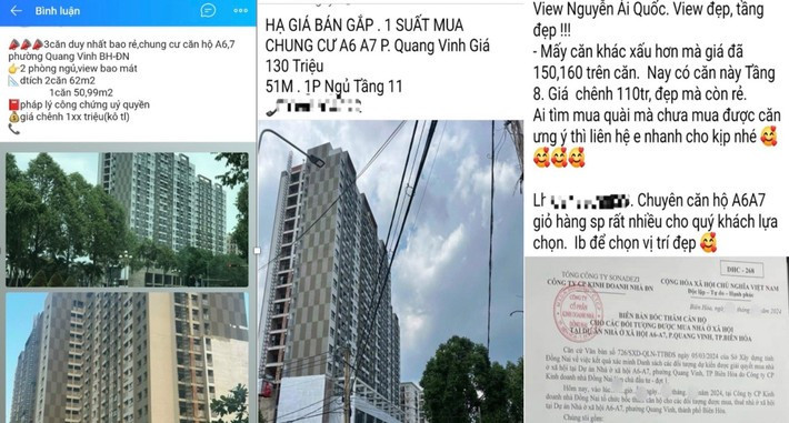 Nhiều thông tin rao bán căn hộ dự án NOXH A6-A7 với mức chênh lệch hơn 100 triệu đồng mỗi căn noxh-a6-a7.jpg