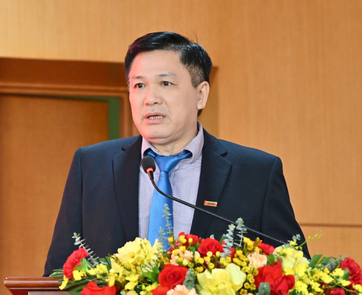 Phó Trưởng ban Chuyên đề Nguyễn Quang Vũ phát biểu. Ảnh: Quang Khánh h23.jpg