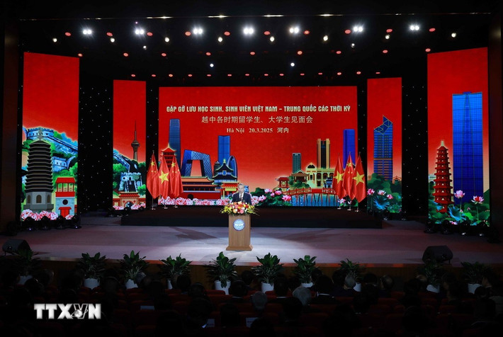Tổng Bí thư Tô Lâm phát biểu. Ảnh: Thống Nhất/TTXVN tong-bi-thu-to-lam-2.jpg