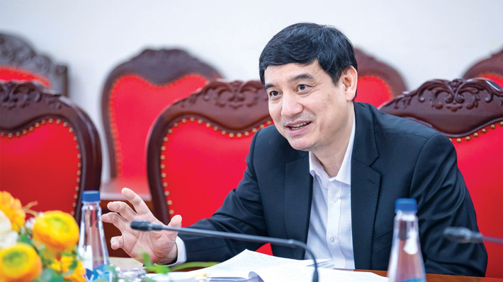 Chủ nhiệm Ủy ban Văn hóa và Xã hội Nguyễn Đắc Vinh phát biểu. Ảnh: Nghĩa Đức ubvn1.jpg