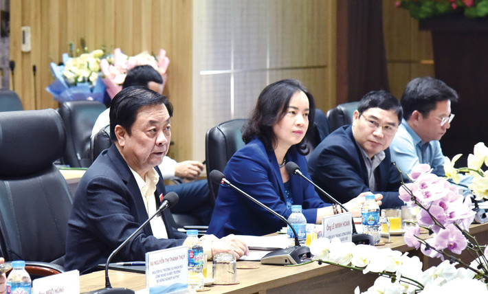 Phó Chủ tịch Quốc hội Lê Minh Hoan phát biểu. Ảnh: Quang Khánh pctqh-le-minh-hoan3.jpg