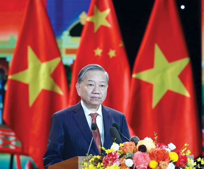 Tổng Bí thư Tô Lâm phát biểu. Ảnh: Thống Nhất/TTXVN tbt-to-lam02.jpg