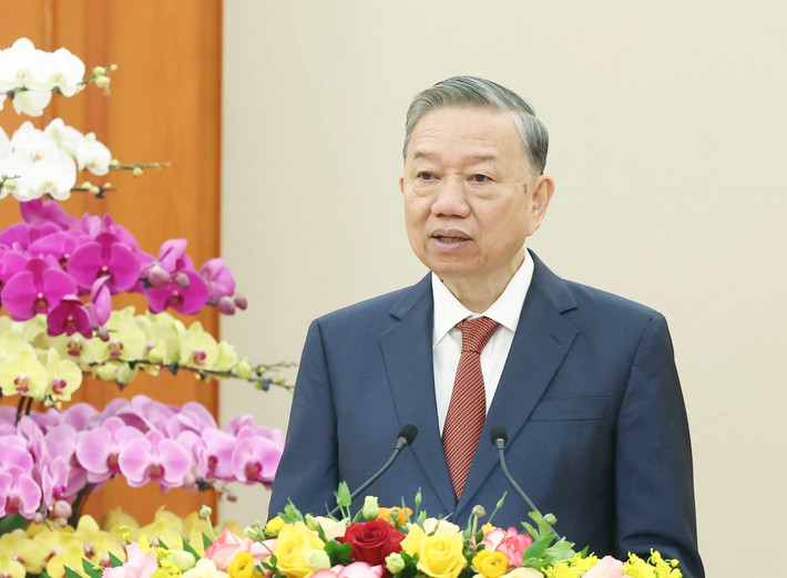 Tổng Bí thư Tô Lâm phát biểu chỉ đạo. Ảnh: Thống Nhất - TTXVN m1.jpg