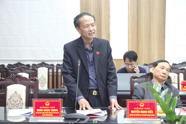 Ủy viên là ĐBQH hoạt động chuyên trách tại Ủy ban Kinh tế và Tài chính Đinh Ngọc Minh phát biểu ks6.jpg