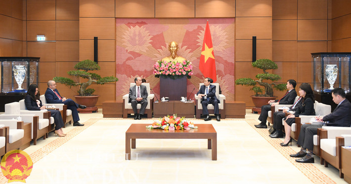 Quang cảnh cuộc tiếp. Ảnh: Lâm Hiển Quang cảnh cuộc tiếp. Ảnh: Lâm Hiển