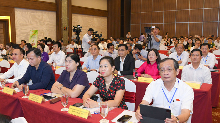 Các đại biểu dự hội thảo. Ảnh: Lâm Hiển Các đại biểu dự hội thảo. Ảnh: Lâm Hiển