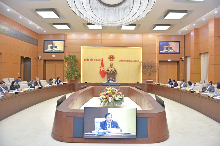 Quang cảnh cuộc họp. Ảnh: Hồ Long x1-1388.jpg