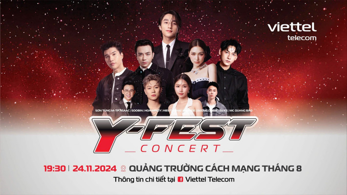 Dàn Line-up khủng của Viettel Y-Fest 2024 hứa hẹn tạo nên bữa tiệc âm nhạc mãn nhãn giữa bầu trời Thủ đô image005.jpg