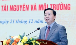 Phó Thủ tướng Trần Hồng Hà và Ban Lãnh đạo Bộ chủ trì Hội nghị