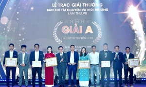 36 tác phẩm xuất sắc được trao Giải thưởng Báo chí tài nguyên và môi trường lần thứ VII