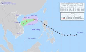 Bão số 9 (Man-yi) suy yếu dần, ít có khả năng đổ bộ vào đất liền 