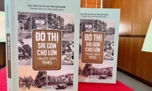 “Đô thị Sài Gòn - Chợ Lớn trước năm 1945 qua tài liệu lưu trữ” được trao Giải thưởng Trần Văn Giàu 2024