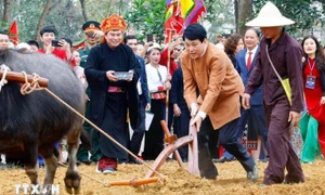 Chủ tịch nước Lương Cường dự Ngày hội sắc Xuân trên mọi miền Tổ quốc