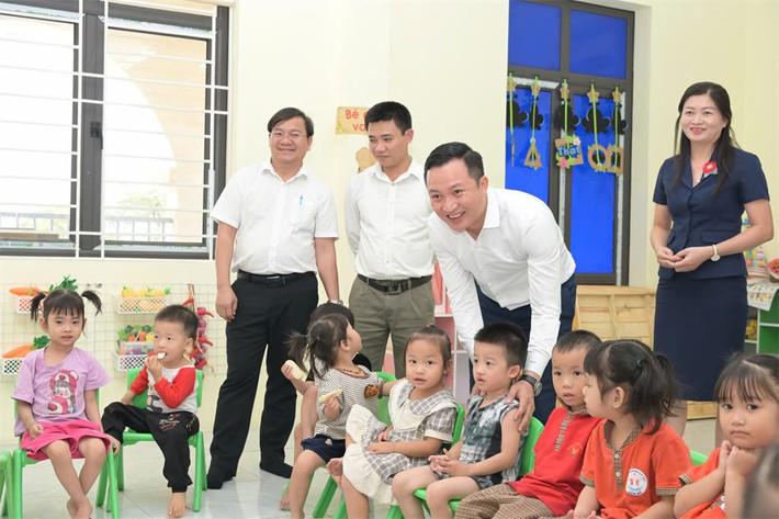 Lớp học mới khang trang, sạch đẹp. Ảnh: BSR 2024-10-29a1.jpg