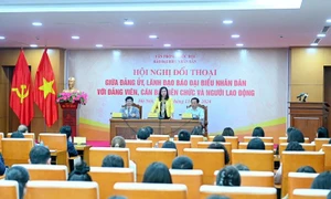 Hội nghị đối thoại giữa Đảng ủy, Lãnh đạo Báo Đại biểu Nhân dân với cán bộ, viên chức, người lao động