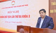 Phó Thủ tướng Chính phủ Nguyễn Chí Dũng phát biểu