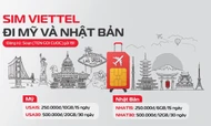 Viettel liên tục mở rộng gói cước, giảm giá hơn 50% data Roaming tại Mỹ và Nhật Bản