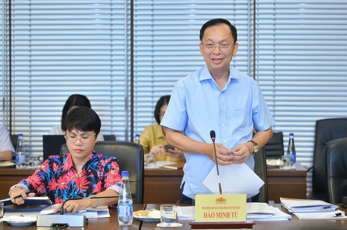 Phó Thống đốc Ngân hàng Nhà nước Đào Minh Tú trình bày Tờ trình của Chính phủ Phó Thống đốc Ngân hàng Nhà nước Đào Minh Tú trình bày Tờ trình của Chính phủ.jpg