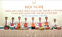 Sáu thành phố trực thuộc Trung ương ký kết giao ước thi đua năm 2025