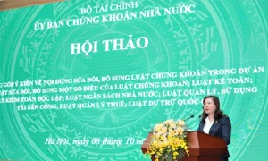 Ủy ban Chứng khoán Nhà nước tổ chức Hội thảo đóng góp ý kiến về nội dung sửa đổi, bổ sung Luật Chứng khoán 