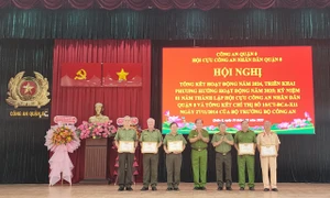 TP. Hồ Chí Minh: Hội Cựu Công an Nhân dân Quận 8 thực hiện nhiều hoạt động thiết thực