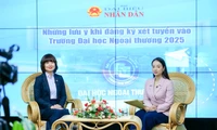 Talk show: Những lưu ý khi đăng ký xét tuyển vào Trường Đại học Ngoại thương năm 2025