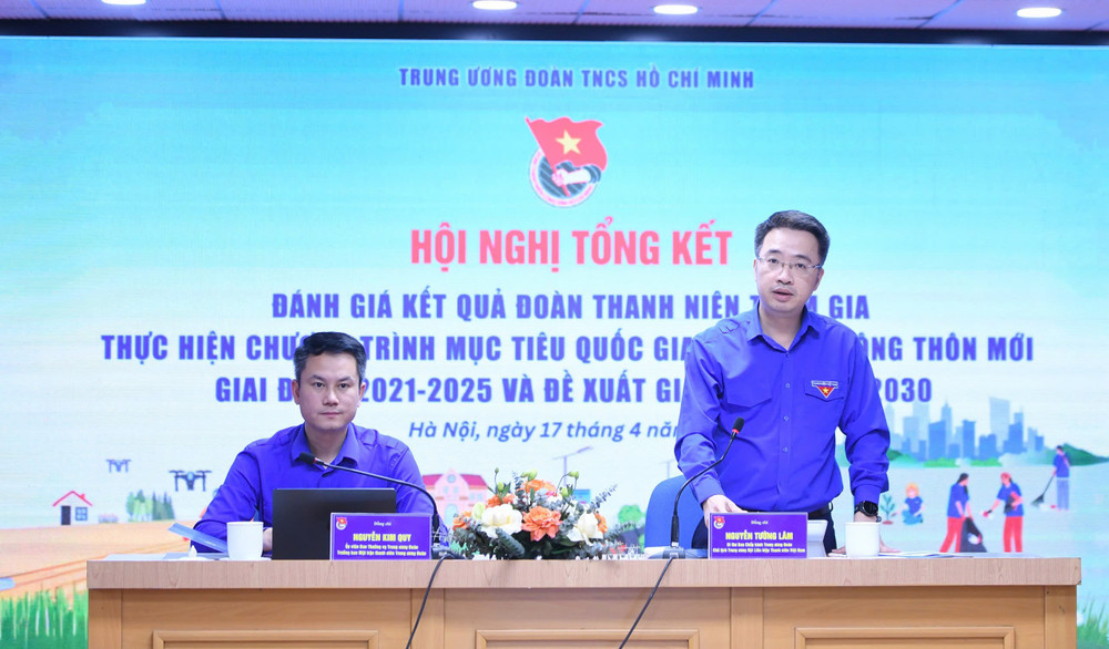 Bí thư Trung ương Đoàn Nguyễn Tường Lâm phát biểu tại hội nghị z6514700785081-2c043517791ca0fa1ac5aaaf292d9e7a.jpg