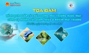 Talkshow: Kế hoạch quản lý chất lượng môi trường nước mặt: Công cụ hướng tới giảm thiểu ô nhiễm môi trường